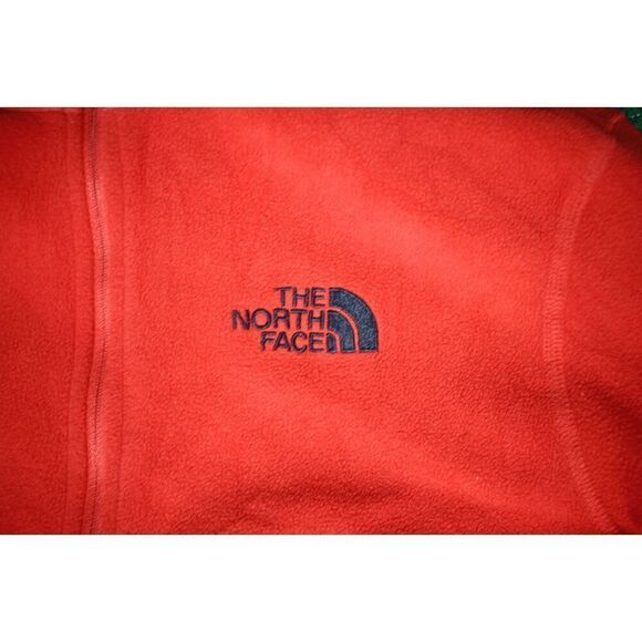 The North Face Full Zip Fleece Jacket - Red, Size M - Outdoor Warmth - Picture 2 of 8
